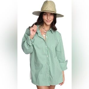 Romi Basha Green Selena shirt